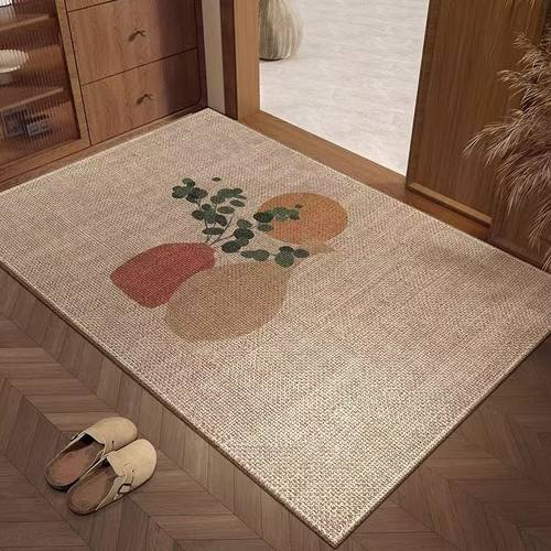 门垫家用吸尘耐脏水晶绒入户地垫