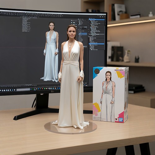 3d真人手办打印人偶照片定制