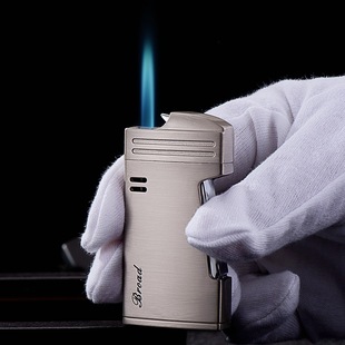 博达BD432探岳侧压直冲高档金属防风直冲打火机个性创意点烟器