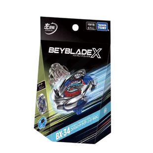 TAKARA TOMY 霸旋 爆旋陀螺 X Beyblade X BX-34 钻蓝魔龙2-60C
