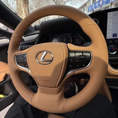 雷克萨斯专用手缝真皮方向盘套