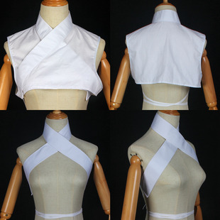 全棉大搭领小领搭越剧配饰戏曲服装假领子戏曲用品小生花旦内搭