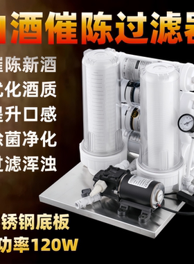 白酒过滤自酿白酒催陈老熟过滤器