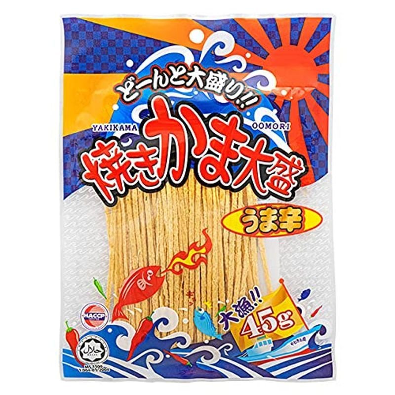 日本进口本土小零食烤鳕鱼条鱿鱼条辣味原味儿童记忆零食