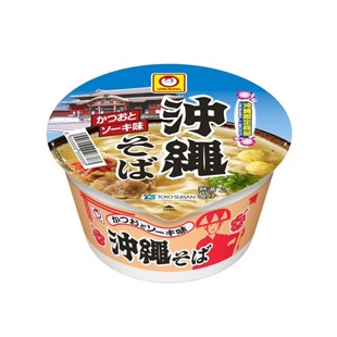 日本进口 东洋水产速食荞麦面鲣鱼和风汤风味 冲绳限定