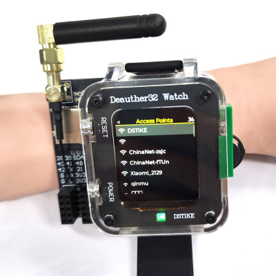 DSTIKE Deauher 32 Watch SE(ESP32S3) V2 物联编程开发极客手表