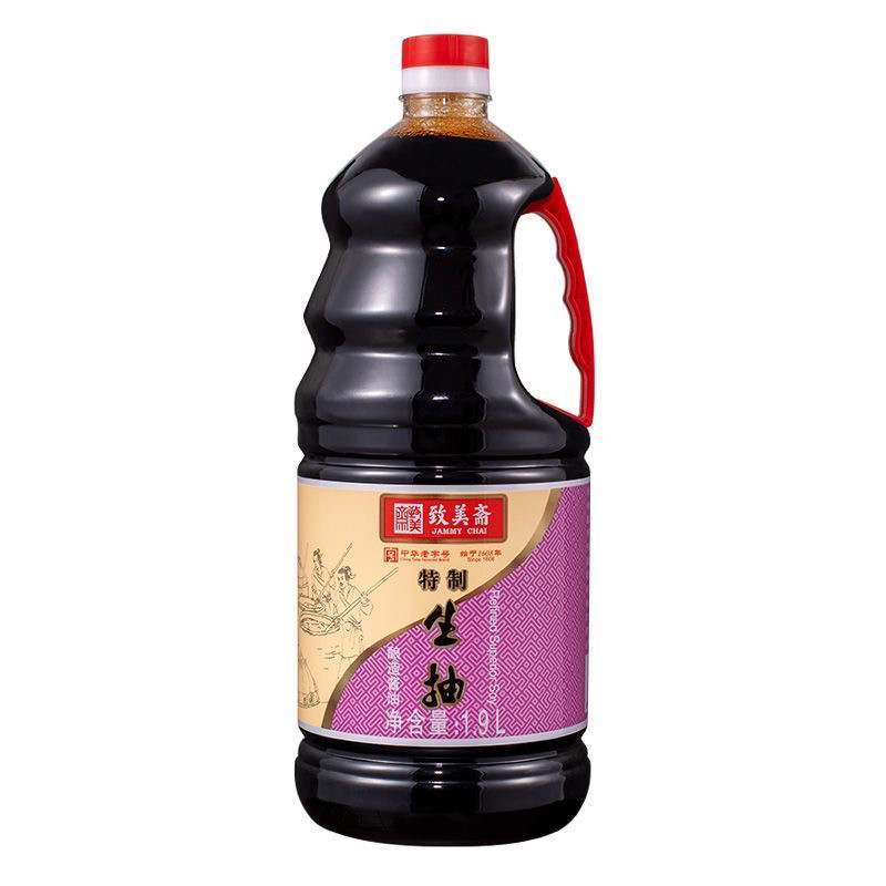 致美斋特制生抽黄豆酿造酱油凉拌酱油调料中华老字号