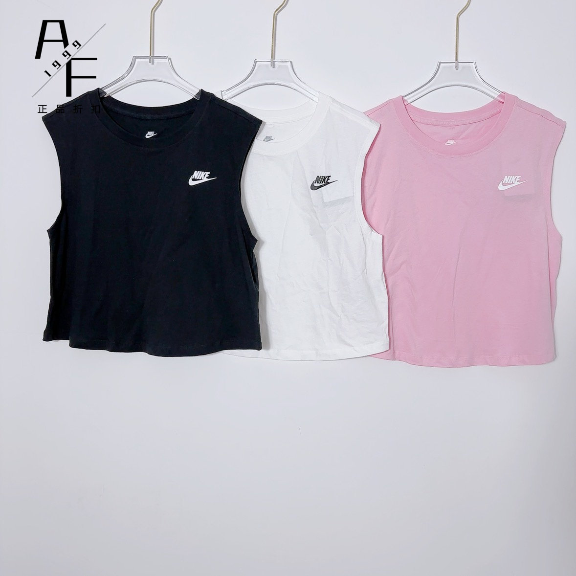Nike/耐克 女子无袖速干运动跑步训练健身瑜伽运动背心T恤FB8226
