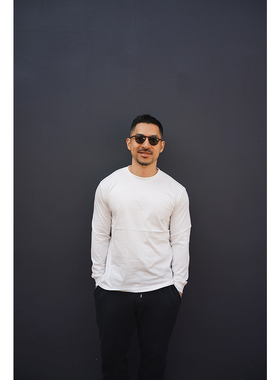 Pro Selection ・日本原单2022春nano universe有机棉长袖T恤 白