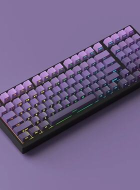 新盟K980侧刻三模机械键盘蓝牙无线有线白玉轴99键RGB背光渐变