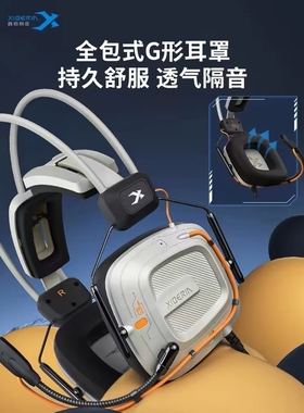 新品西伯利亚R31头戴式耳机游戏电竞电脑降噪有线7.1音效吃鸡线控