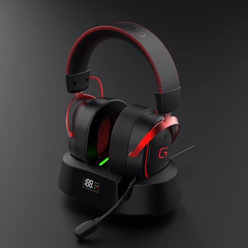 全新GPTX甲品FH837PRO无线蓝牙耳机带底座充电可混用网吧同款FPS