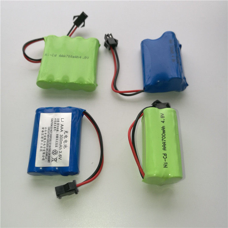 包邮7号玩具遥控车充电电池组3.6V4.8V 6V AAA电池组