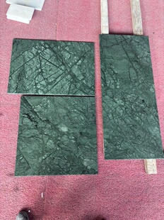 地面墙身设计装 天然大理石 定制加工台面板材 印度绿 修材料 石材