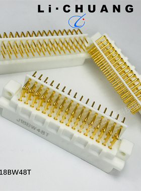 J18B连接器J18BW48Z印制板插头插座航空插头接插件 新品现货