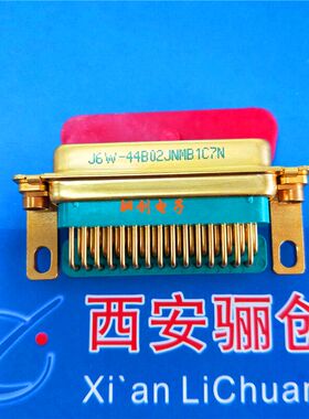 矩形连接器J6W-44B02JNMB1C7N航空插头接插件 新品