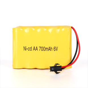 5号6V充电电池儿童玩具遥控车大容量电池组充电器通用3.6v4.8v7.2