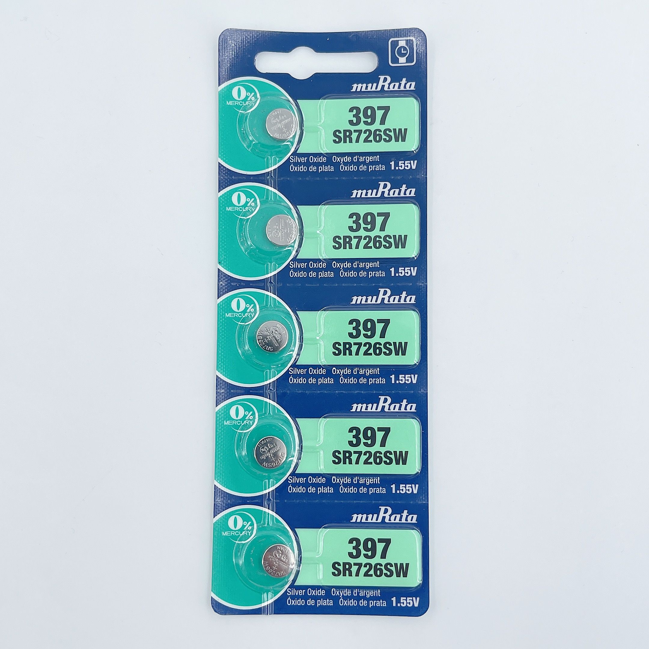 卡装村田muRataSR726SW手表电子397A/397S/397/LR726/AG2纽扣电