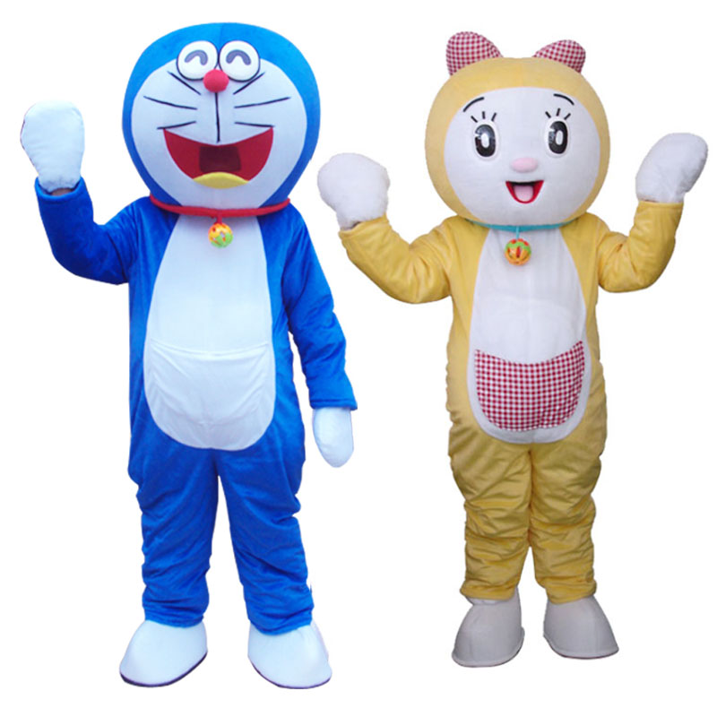 叮当哆啦a梦卡通动漫小熊人偶服