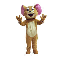Tom and Jerry cartoon puppet costumes, Tom Cat and Jack Mouse anime Cosplay costumes, performance event props thumbnail 2