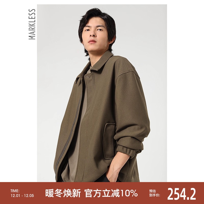 Markless经典复古商务夹克外套