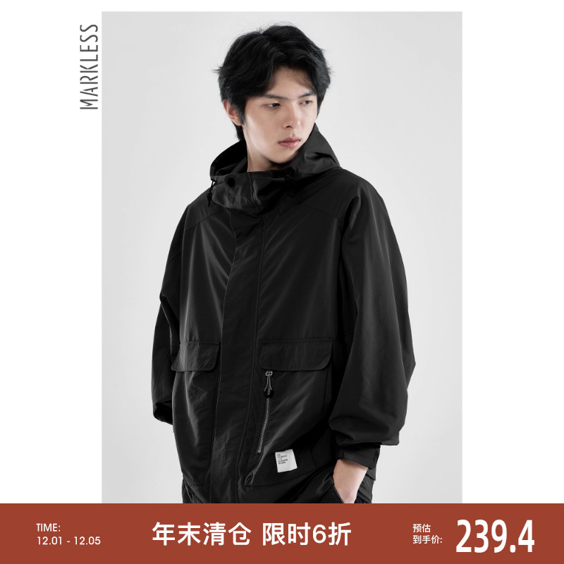 Markless户外防风夹克外套男