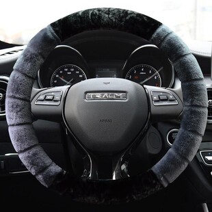 君马seek5方向盘套冬季 毛绒专用S70赛克5MEET3美图3汽车把套MEET5