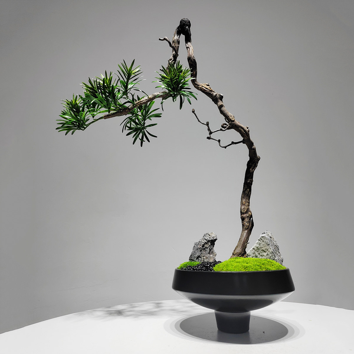 仿真花盆景茶几摆放桌面装饰玄关