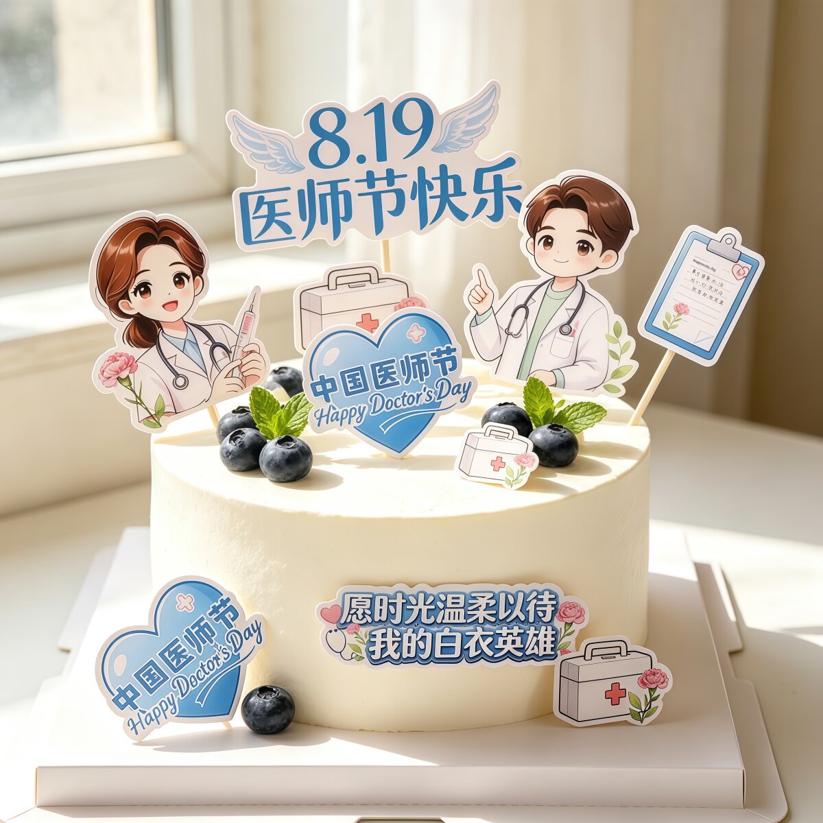 819医师节蛋糕装饰插件