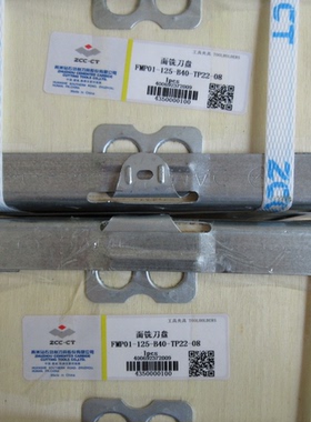 正宗株洲面铣刀盘FMP01-125-B40-TP22-08