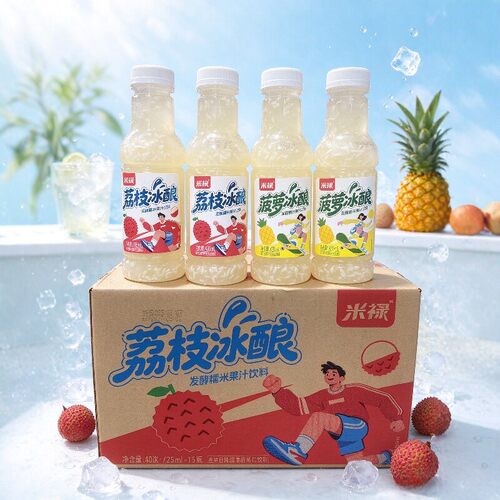 米禄果汁菠萝冰酿荔枝味