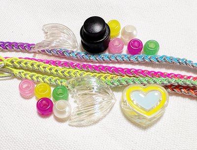 手工编织泳镜绳泳镜带diy彩色泳镜绳（不含泳镜）可调节