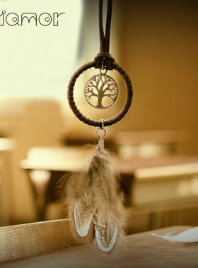 MIAMOR北欧生命树INS风迷你捕梦网书包包挂件闺蜜男女生日520礼物