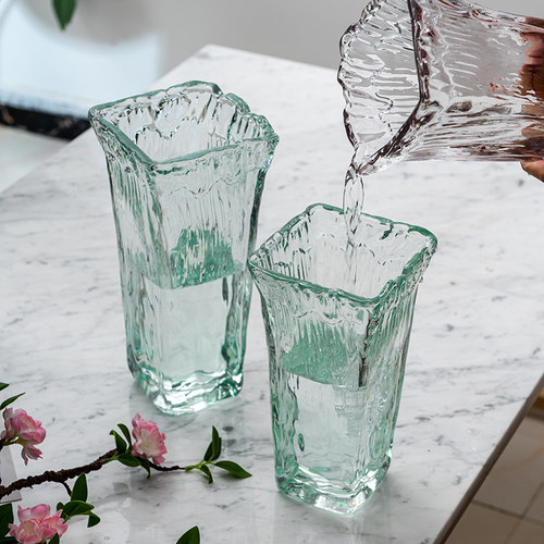 光影艺轩现代简约玻璃客厅花瓶