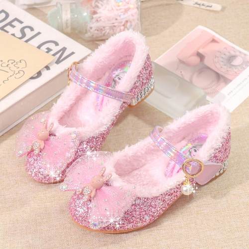 加绒2025冬季新款保暖宝宝鞋子