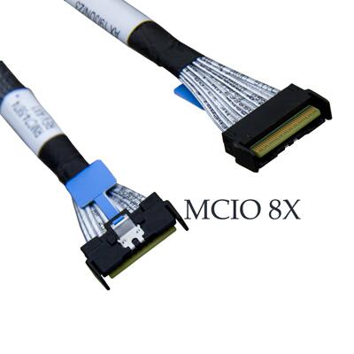 安费诺 RMC74-7038 MCIO 8i SFF-TA-1016 转 MCIO 8i 80cm 数据线