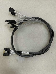 安费诺 RSL74-8447 SlimSAS 8i 转 SATA 9560-16i 9560-8i 数据线