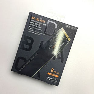 WD/西部数据 固态SN850X 8T海外版 保修三个月 国内现货 顺丰包邮