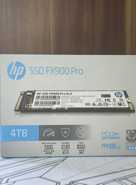 HP/惠普 FX900 Pro 4T NMVe 4.0 台式笔记本SSD电脑固态硬盘4t