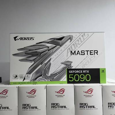 全新 技嘉RTX5090超级雕黑/白OC32G盒装现货未拆封保rops现货秒发