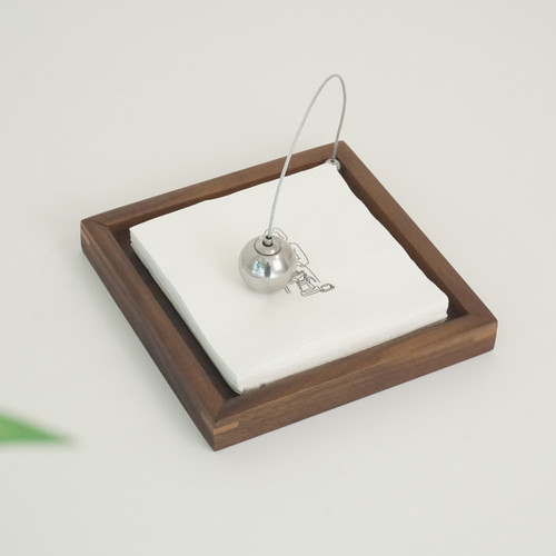 餐厅酒店商用纸巾架正方形纸巾盒