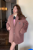 主推JK毛呢外套女2C282-2035P125K198，女装毛呢外套，2C282