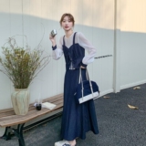 现货假两件半身裙两件套2C282-921P160K228，女装套装/套裙，2C282