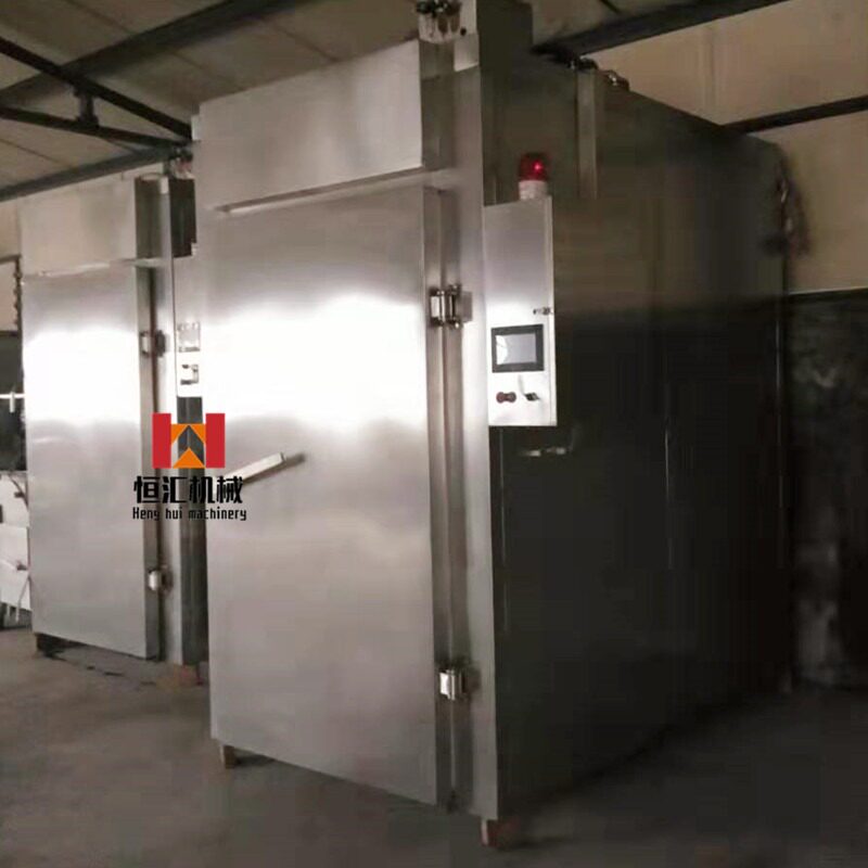 厂家自销500型蒸烤炉 鸡肉烤肠 墨鱼肠大型食品厂多功能蒸熏设备