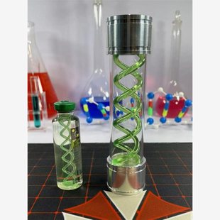 生化危机t病毒模型手办T抑制剂螺旋体毒液颗粒儿童玩具玻璃瓶套装