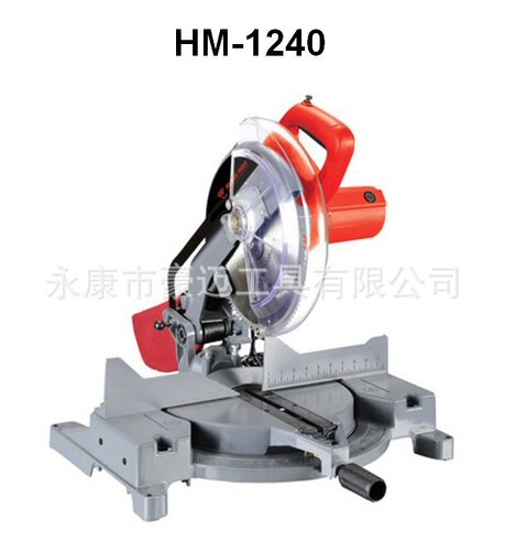 豪迈工具 HM1240 12寸齿轮式 锯铝机/斜切锯/切割机 厂家直供