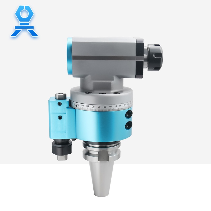 立式加工中心专用 AGU-ER系列可转位万能角度头 数控铣床侧铣头