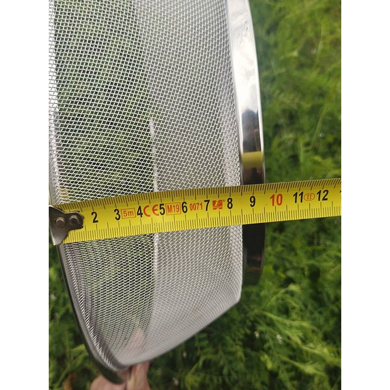 筛米专用不锈钢过滤虫圆14目细长大米商用筛网家用筛子12目过滤网