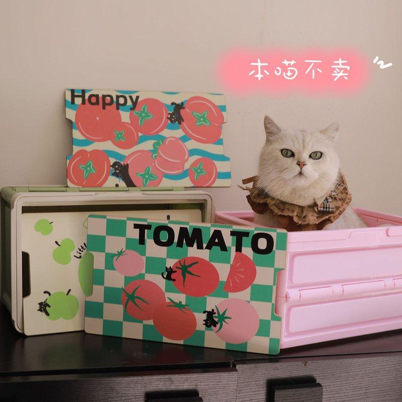 煤球喵系列彩色收纳箱露营箱节日收纳折叠升提篮礼品箱儿童零食18,户外/登山/野营/旅行用品,露营折叠箱,淘宝优惠券,粉丝福利购,淘宝优惠卷