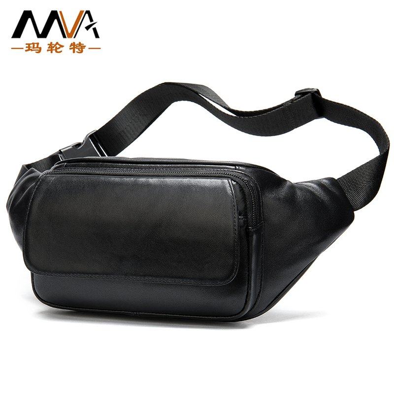 新品 货源男士羊皮手机腰包多功能真皮斜挎包男式胸包生意腰间男,箱包皮具/热销女包/男包,胸包,淘宝优惠券,粉丝福利购,淘宝优惠卷